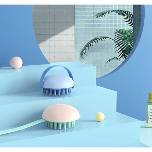 Handheld Bath Shower Anti Cellulite Full Body Massage Brush Slimming Beauty Neck Back Leg Body Acupuncture Massager Bath Tool