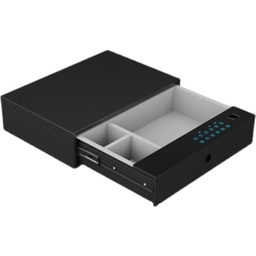 Wardrobe smart touch screen electronic safe, home hidden password anti-theft safe