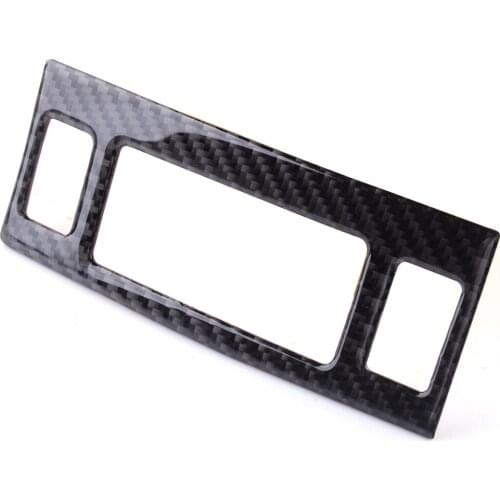 Carbon Fiber Black Sport Panel Trim Switch Button Cover Sticker Fit for Subaru Forester 2013 2014 2015 2016 2017 2018