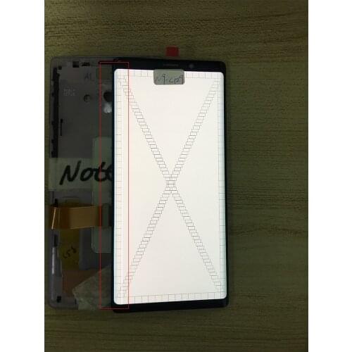 LCD with frame for SAMSUNG GALAXY Note 9 N960D N960F LCD Display Touch Screen Digitizer Assembly For Samsung Note9 N960+point