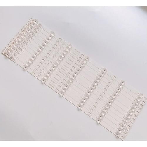 100% New 12pcs/Kit LED strips for THOMSON 65 TV 65UC6306 65UC6406 TCL 65 TV U65P6046 65S401 65S403 65S405 65S423 65D2900
