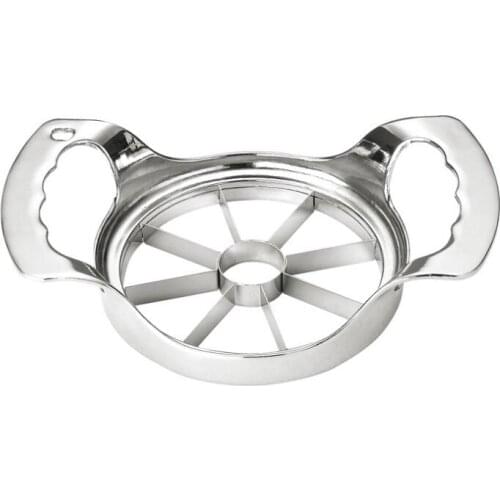 Stainless Steel Apple Pear Slicer Ergonomic Handles Apple Fruit Cutter Melon Corer Divider Wedger Bar Tool 5 pcs