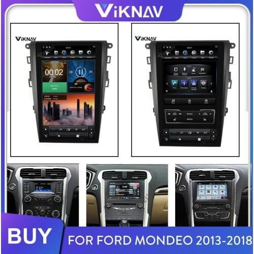 For Ford Mondeo 2013-2018 car radio head unit stereo multimedia player android vertical screen 13.6 inch 2din carplay ips dsp