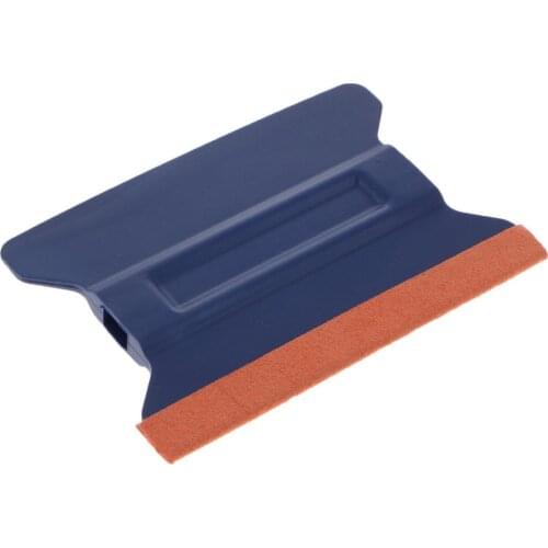 Car Vinyl Wrap Applicator Soft Edge Plastic Squeegee Tool scraper 76x110x8mm