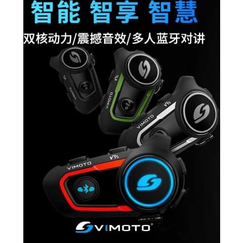 Bluetooth headset for vermaiton helmet V9S version It can connect multiple Bluetooth, dual network and dual standby English