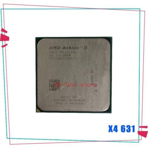 AMD Athlon II X4 631 2.6 GHz Quad-Core CPU Processor AD631XWNZ43GX Socket FM1