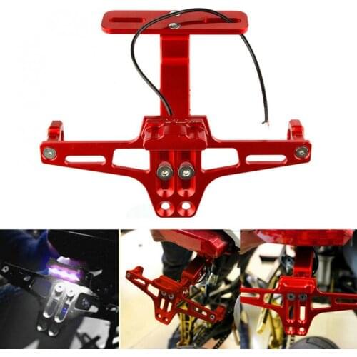 Motorcycle Rear License Plate Mount Holder and Turn Signal Light For Honda For Kawasaki Z750 Z800 For YAMAHA Car Accessories