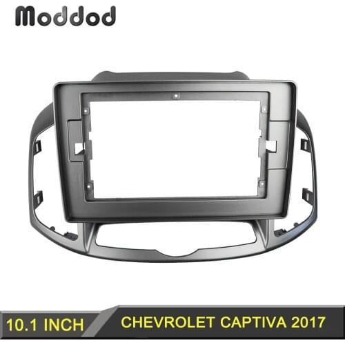 Double 2 Din Radio Fascia Stereo Panel Fit For CHEVROLET CAPTIVA 2017 Dash Refitting Installation Surround Trim kit Bezel