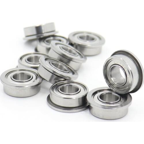 F686ZZ Bearing ABEC-5 (10PCS) 6*13*5 mm Flanged F686Z Ball Bearings F686 ZZ F618/6ZZ