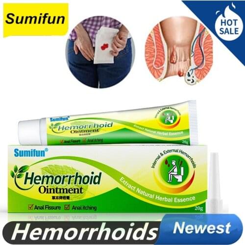 Hemorrhoids Ointment 100% Plant Herbal Hemorrhoids Cream Internal Hemorrhoids Piles Treatment External Hemorrhoids Ointment