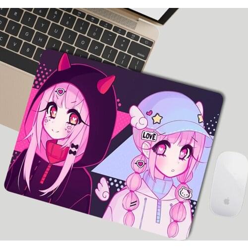 Geoxor Moneko Mouse Pad Computer Mouse Laptop Gamer Desk Mat Keyboards Accessories Mousepad Anime Accessories Gaming Kawaii