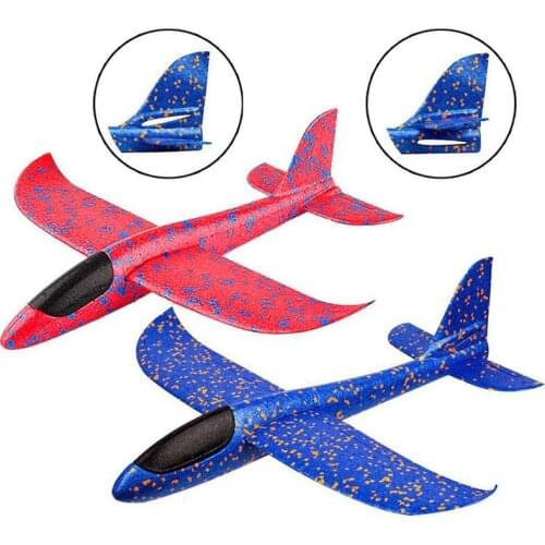 48cm Large Size Hand Throwing Airplane EPP Foam Flying Gliders Aircraft Kids Outdoor Camping Launch Glider Plane Toy (B0