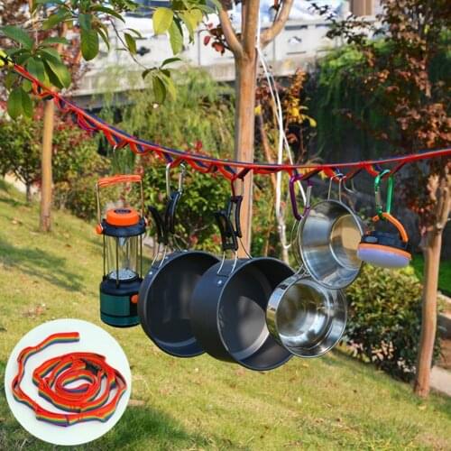 Multifunctional Clothesline Thickened Hanging Rope for Camping