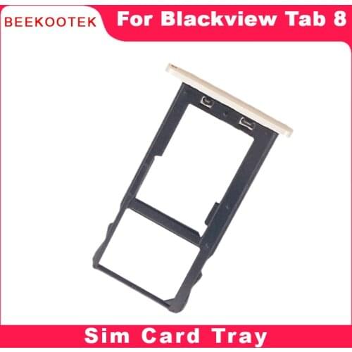 New Original Blackview Tab 8 SIM Card Slot SD Card Tray Holder Adapter Assembly For Blackview Tab 8 Phone