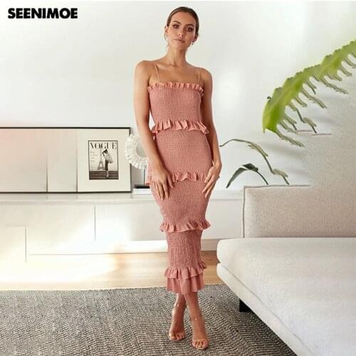 Seenimoe Long Sleeve Summer Dresses