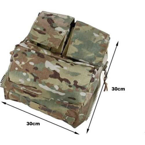 TMC Tactical Plate Carrier Zip On Panel Pack Pouch 1.0 Multicam® TMC2509(SKU051585)