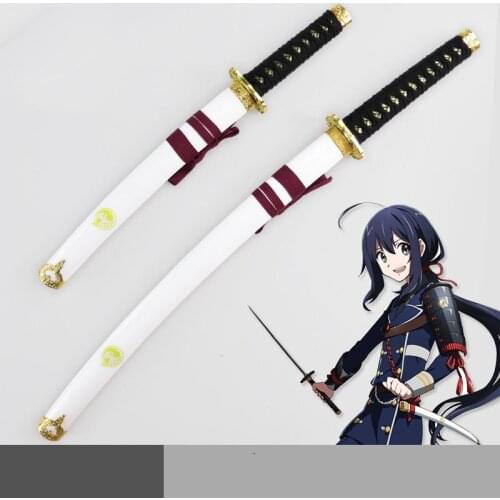 Touken Ranbu Online Namazuo Toushirou Katana Wooden Sword Cosplay Prop Samurai Sword
