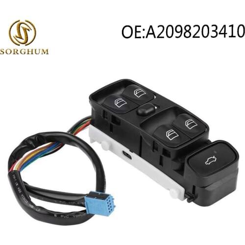 A2098203410 Power master Window Switch Replace for Mercedes W209 CLK320 CLK500 03-09 EC