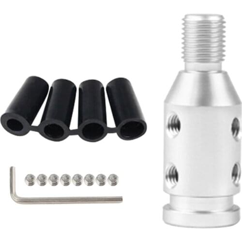 1pack Aluminum Shift Knob Adapter for BMW / for Mini Non Threaded Shifters 12x1.25mm