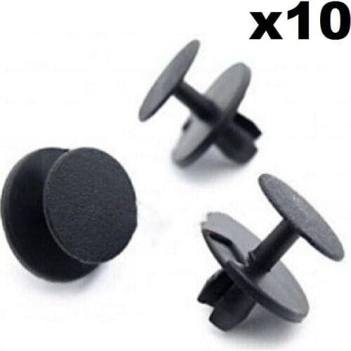 10x For BMW Bonnet Insulation Clips, Carpet & Upholstery Clips, Boot Lining Clips