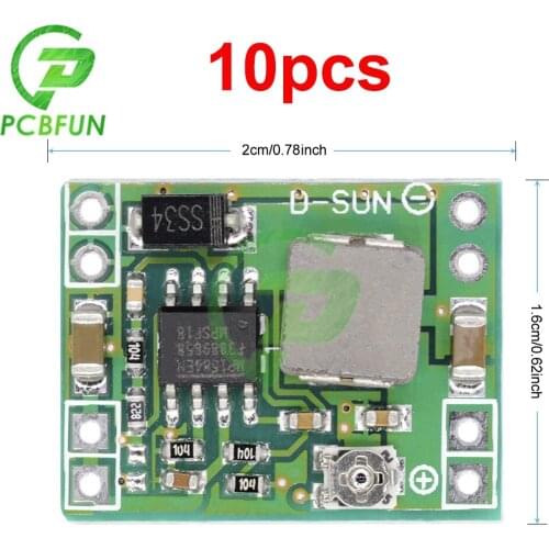 24V 12V 9V 5V 3V MP1584EN 3A Ultra-Small MINI DC-DC Step Down Supply Module Adjustable Power Step Down Descending Output Module