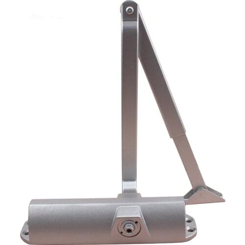 Automatic Hydraulic Arm Sliding door Stopper Mute Heavy duty 45-65kg hinge door closer for Security Commercial Residential