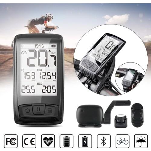 Bluetooth Wireless Stopwatch for Bicycles, Odometers/ Bicycle Cadence Sensor, Waterproof Bicycle Equipment Drop shipping
