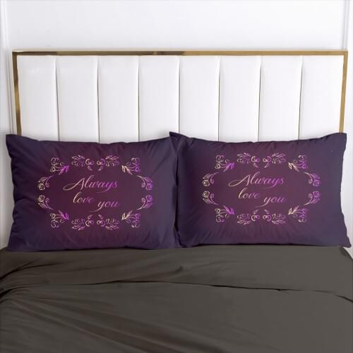 3D Pillowcase Pillow Case Custom 50x70 50x75 50x80 70x70 Decorative Pillow Cover Bedding For Wedding Home Textile Drop Ship