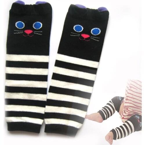 Brand Baby Warm Animal Lmage Knee Pads Cotton Cartoon Childrens Kids Leg Warmers Boy Girls Socks 0-3Years