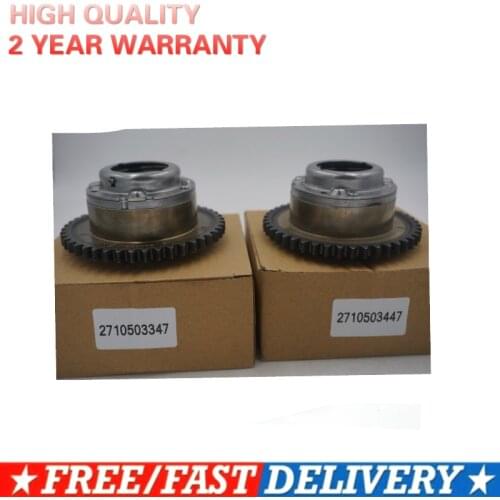 2pc For Mercedes W203 W204 C250 SLK250 212 207 C204 S204 A207 E250 M271 A2710502747 Camshaft (Exhaust+Intake) Adjuster Actuator