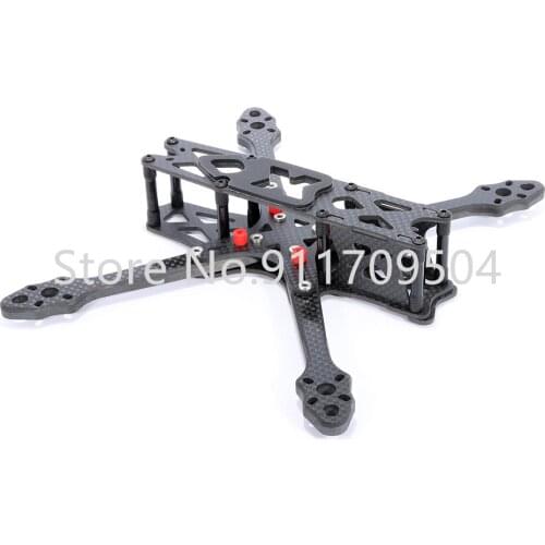 Johnny J5 cross-rack carbon fiber frame kit preset shock-absorbing ball 6MM arm 2306 motor F4 for remote control drone