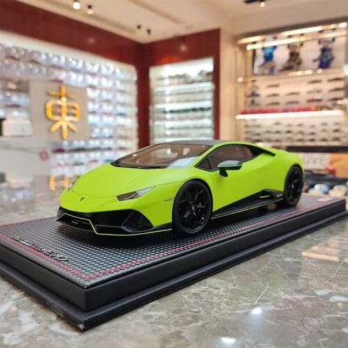 Mr 1:18 Lamborghini Huracan Evo limited edition simulation car model resin car model collection gifts crafts