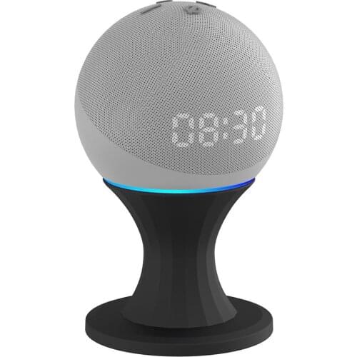 Outlet Wall Mount Holder for Home pod mini (1st Gen) Echo Dot 4th Gen Cord Management for Apple Home pod Mini Smart Speaker