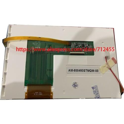 Original AM800480STMQW00 AM-800480STMQW-00 Lcd screen with touch panel digitizer