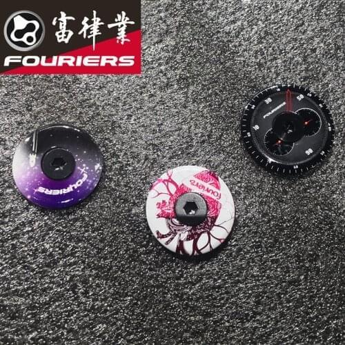 Fouriers TC-DX018 Alloy 1-1/8" Headset Top Cap Ultra-ligh Headsets The bike front Lid MTB Road bike Fixed Gear Folding