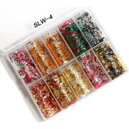 Black Gold Wire Transfer Foil Nail Art Full Package Flower Glue Diy Manicure Nail Decoration Women Fashion Nail Transfer Foil