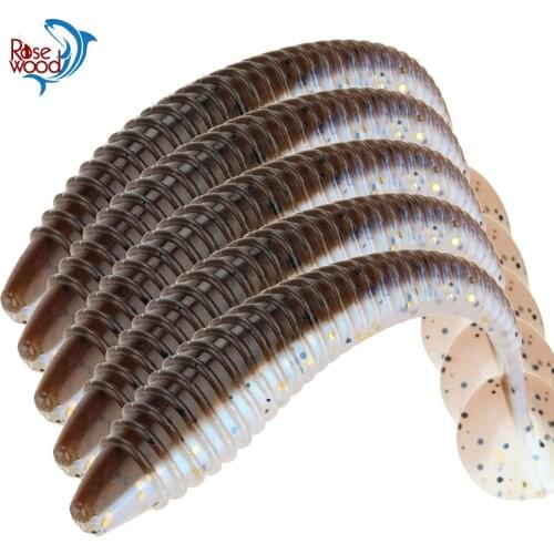 RoseWood 13cm/11g Soft Bait Shad Fishing Lure Paddle Tail Soft Swimbait Worms Silicone Fishing Bait rubber fish Trout Pike Pesca