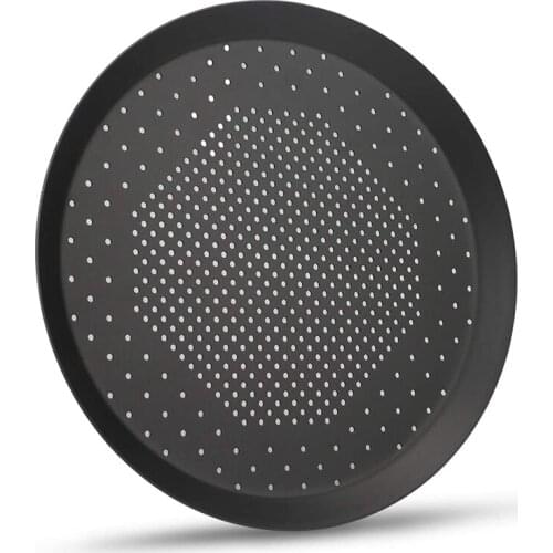 Pizza Pan with Holes,9 Inch Pizza Crisper Cooking Pan,Pizza Tray for Oven,Round Perforated Baking Pan,Baking Tool