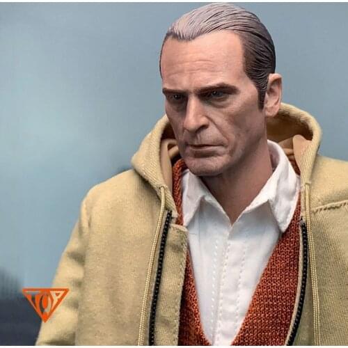 In stock 1/6 TOP-007 JOKER Joaquin Phoenix Head Sculpt F 12" Male Action Figure Body Toys