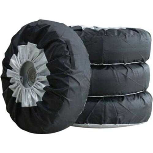 1Pcs/4Pcs Universal Car Tire Cover Waterproof Protective cover Oxford Cloth Spare Wwheel Ultraviolet-proof Protective Bag