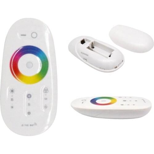 2.4G Touch Screen RGB RGBW Remote Control RF Wireless LED Strip Controller For RGB /RGBW LED Strip 18A Remote Controller