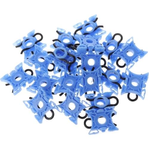 20 Pcs High Quality Window Lift Sliding Pivot Regulator Clip Fastener 51321938884 For BMW E32 E34 E36