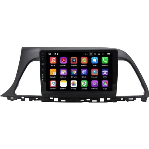 9 inch full touch screen car radio gps multimedia for Hyundai Sonata 2015-2017 with Bluetooth/USB/WIFI/3G/SWC/Camera/TV