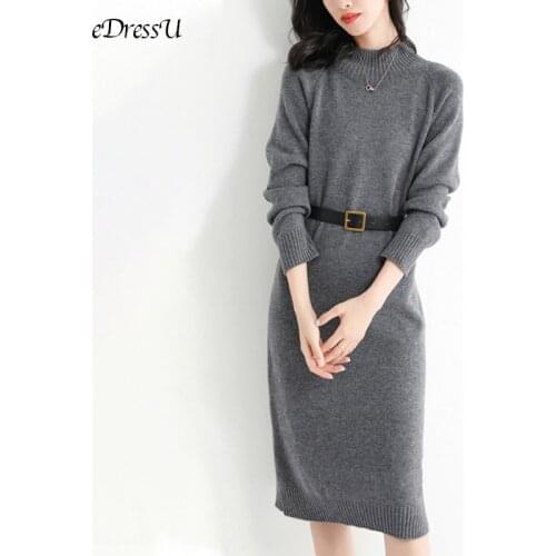 EDressU Fashionable Knitted Dresses