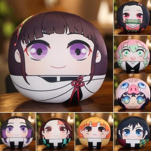 Two Dimensions Devils Blade Manga Cartoon Cute Kawaii EPS Doll Demon Slayer Kimetsu No Yaiba Plush Pillow Stuffed Plush Toys