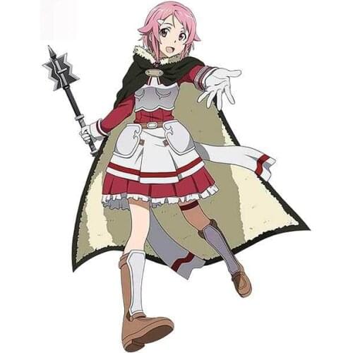 Personality Images of Lisbeth Sao Weapon Car Accessory Graffiti Sticker Bumper Decoration Car Decals Cover Scratches Waterproof