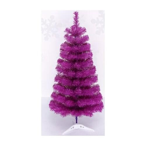 90cm Christmas tree purple pink gold mini artificial Christmas tree Christmas decorations for home Christmas ornaments