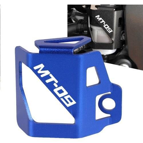 Motorcycle Rear Brake Fluid Reservoir Cover Guard Protector For Yamaha MT09 FZ09 MT-09 MT 09 2014 2015 2016 2017 2018 2019 2020