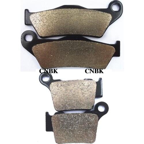 Brake Pad Set for HUSQVARNA CR TC TE TXC FC 125 250 300 310 350 410 449 450 501 510 / FE R WR 125 2004 - 2018 Meo Replica