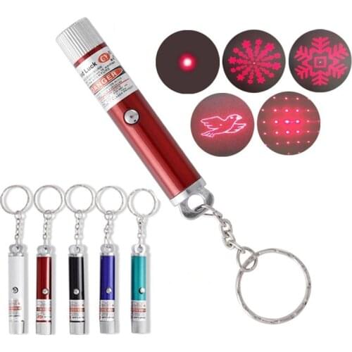 Very interesting interactive pet cat laser toy 4 HD pattern bright animation mouse LED pointer light pen infrared cute cat excit